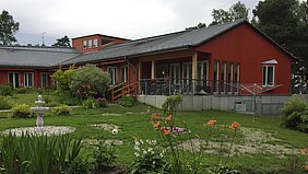 Das Bild zeigt das Hospiz Friedensberg in Lauchhammer