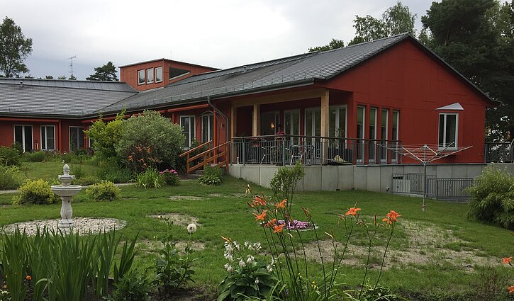 Das Bild zeigt das Hospiz Friedensberg in Lauchhammer