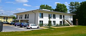 Zu sehen ist das Gebäudes des Hospiz am Stadtwald in Uelzen.