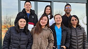 Die ersten 8 angehenden Pflegekräfte von den Philippinischen sind in Friedensau angekommen. 