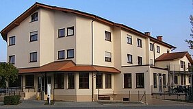 Zu sehen ist das Haus Odenwald