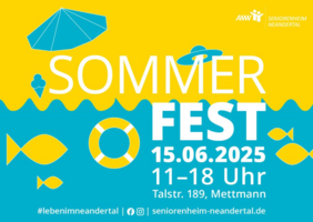 Sommerfest Neandertal Flyer