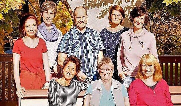Zu sehen ist das Mitarbeiter-Team der SBB Chemnitz
