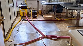 Räume im Kellerbereich des Seniorenheimes müssen trockengelegt werden