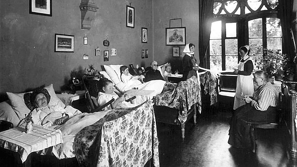 Sanatorium bei der Jahreswende (1901)