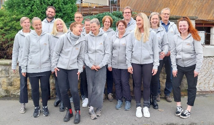 Das Bild zeigt Leiterinnen und Leiter der AWW-Einrichtungen